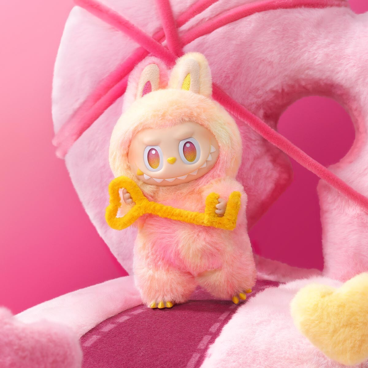 POPMART LABUBU THE MONSTERS Big into Energy Series-Vinyl Plush Pendant Blind Box
