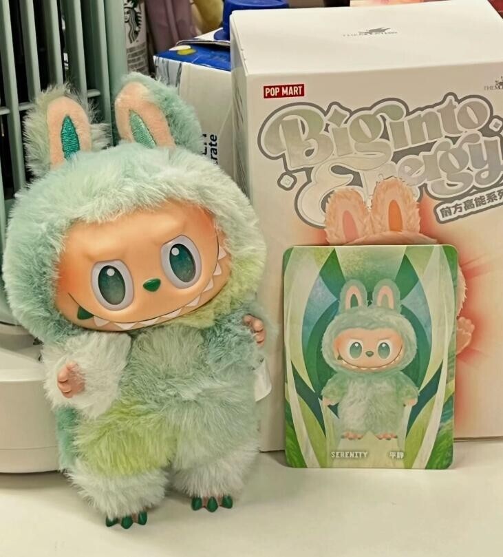 POP MART The Monsters Labubu Big into Energy Plush (1 Blind Box)