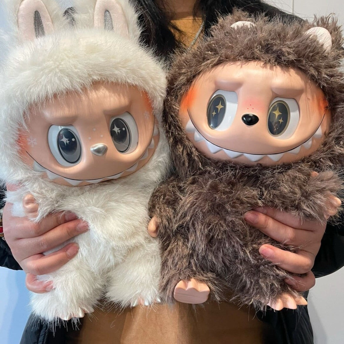 38 cm Labubu Grand Boss ZIMOMO Archangel LABUBU Bubble Mart Labubu