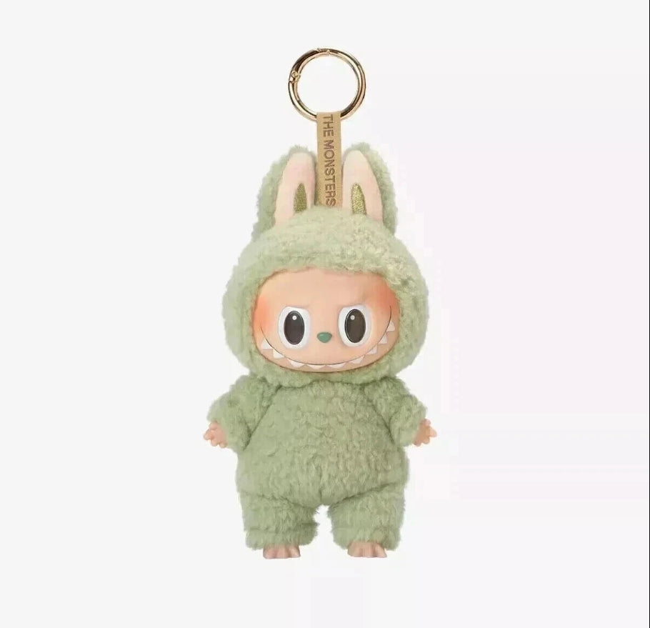 POP MART Labubu The Monsters Etciting Macaron Plush Confirmed Toys -Green Grape