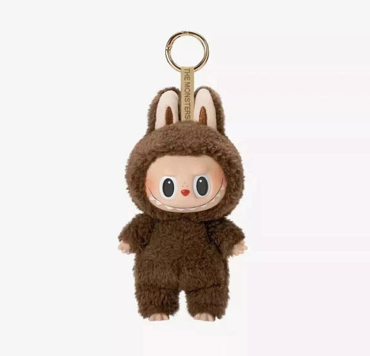 POP MART Labubu The Monsters Etciting Macaron Plush Confirmed Toys -Chestnut Cocoa