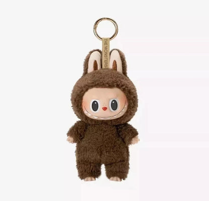 POP MART Labubu The Monsters Etciting Macaron Plush Confirmed Toys -Chestnut Cocoa