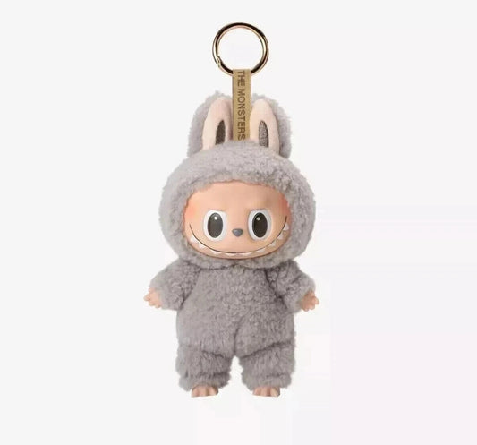 POP MART Labubu The Monsters Etciting Macaron Plush Confirmed Toys -Sesame Bean