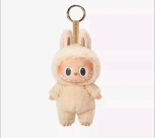 POP MART Labubu The Monsters Etciting Macaron Plush Confirmed Toys -Soymilk