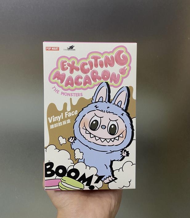 POP MART Labubu The Monsters Etciting Macaron Plush Confirmed Toys -Green Grape