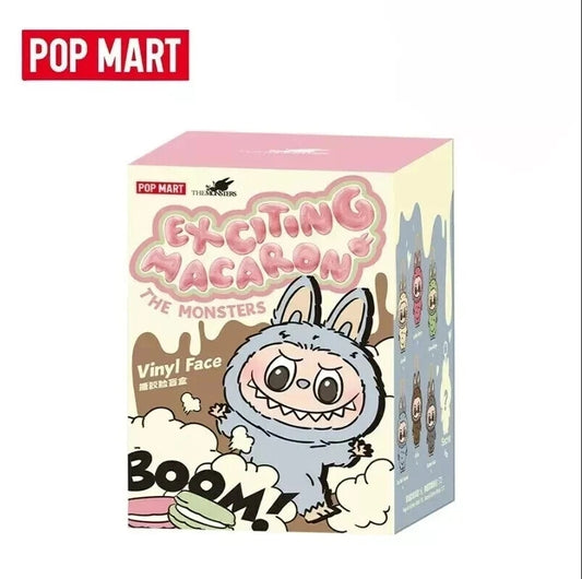 POP MART Labubu The Monsters Etciting Macaron Plush Confirmed Toys -Chestnut Cocoa