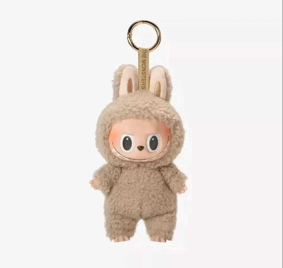 POP MART Labubu The Monsters Etciting Macaron Plush Confirmed Toys -Toffee