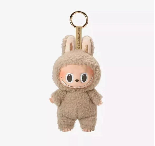 POP MART Labubu The Monsters Etciting Macaron Plush Confirmed Toys -Toffee