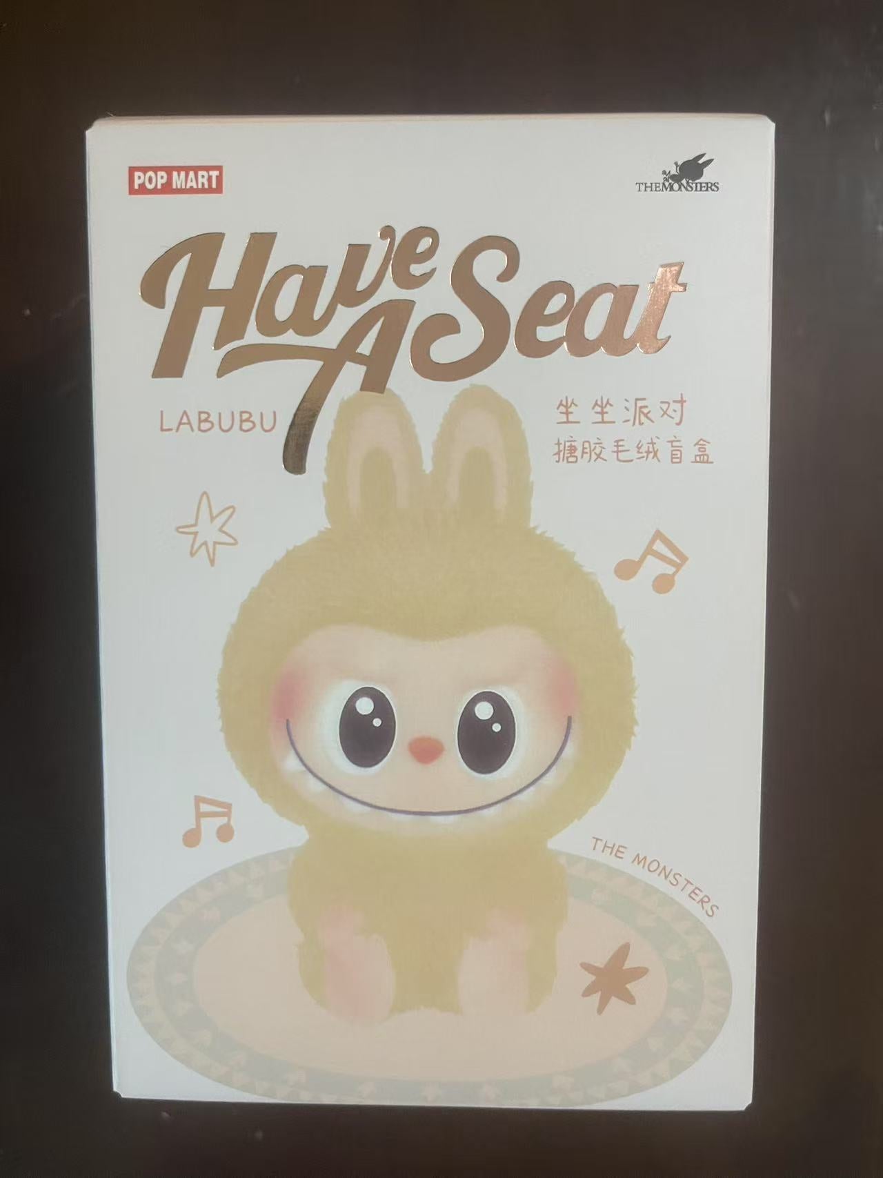 LABUBU The Monsters Have A Seat Pendant Plush Sealed Bag Gift