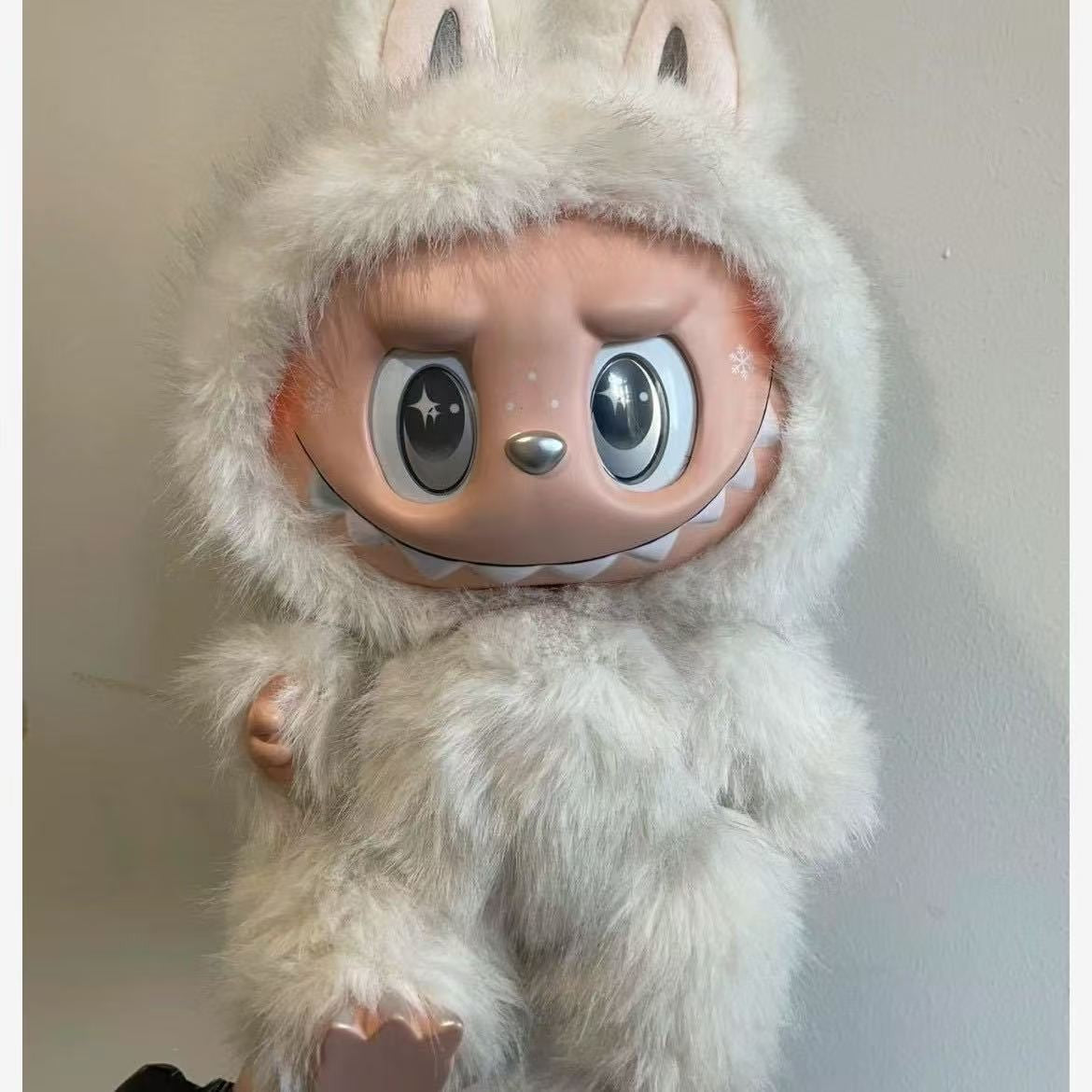 38 cm Labubu Grand Boss ZIMOMO Archangel LABUBU Bubble Mart Labubu