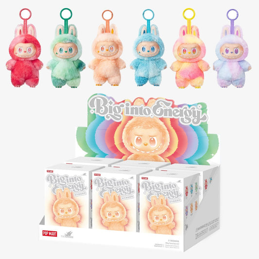 POPMART LABUBU THE MONSTERS Big into Energy Series-Vinyl Plush Pendant Blind Box