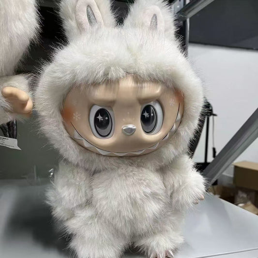 38 cm Labubu Grand Boss ZIMOMO Archangel LABUBU Bubble Mart Labubu