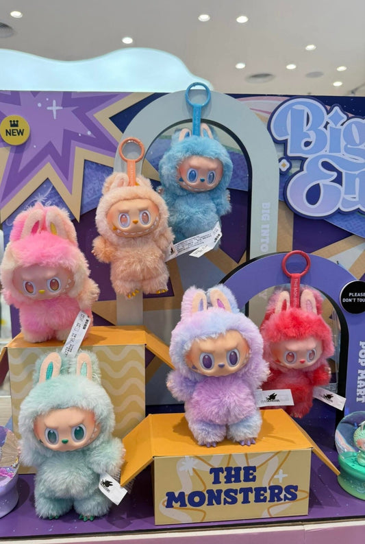 HOT Pop Mart Labubu Monsters Big Into Energy Series Vinyl Plush Pendant