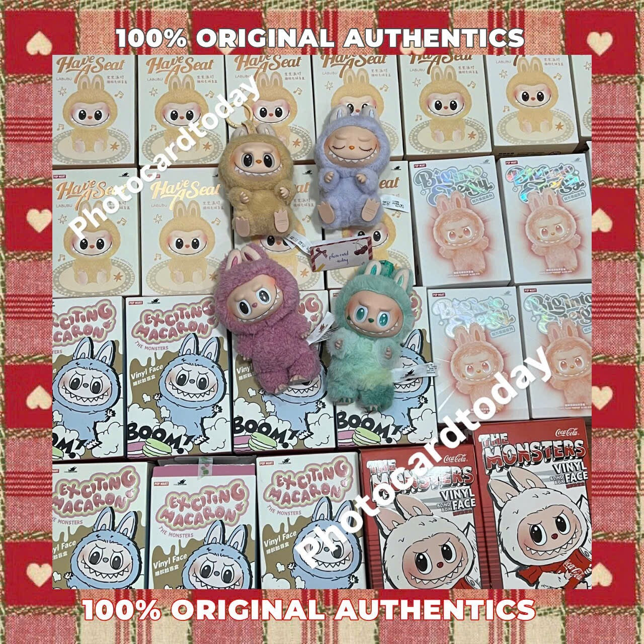 POP MART LABUBU version 3 v3 BIG INTO ENERGY BLIND BOX REAL NEW 1 blind box